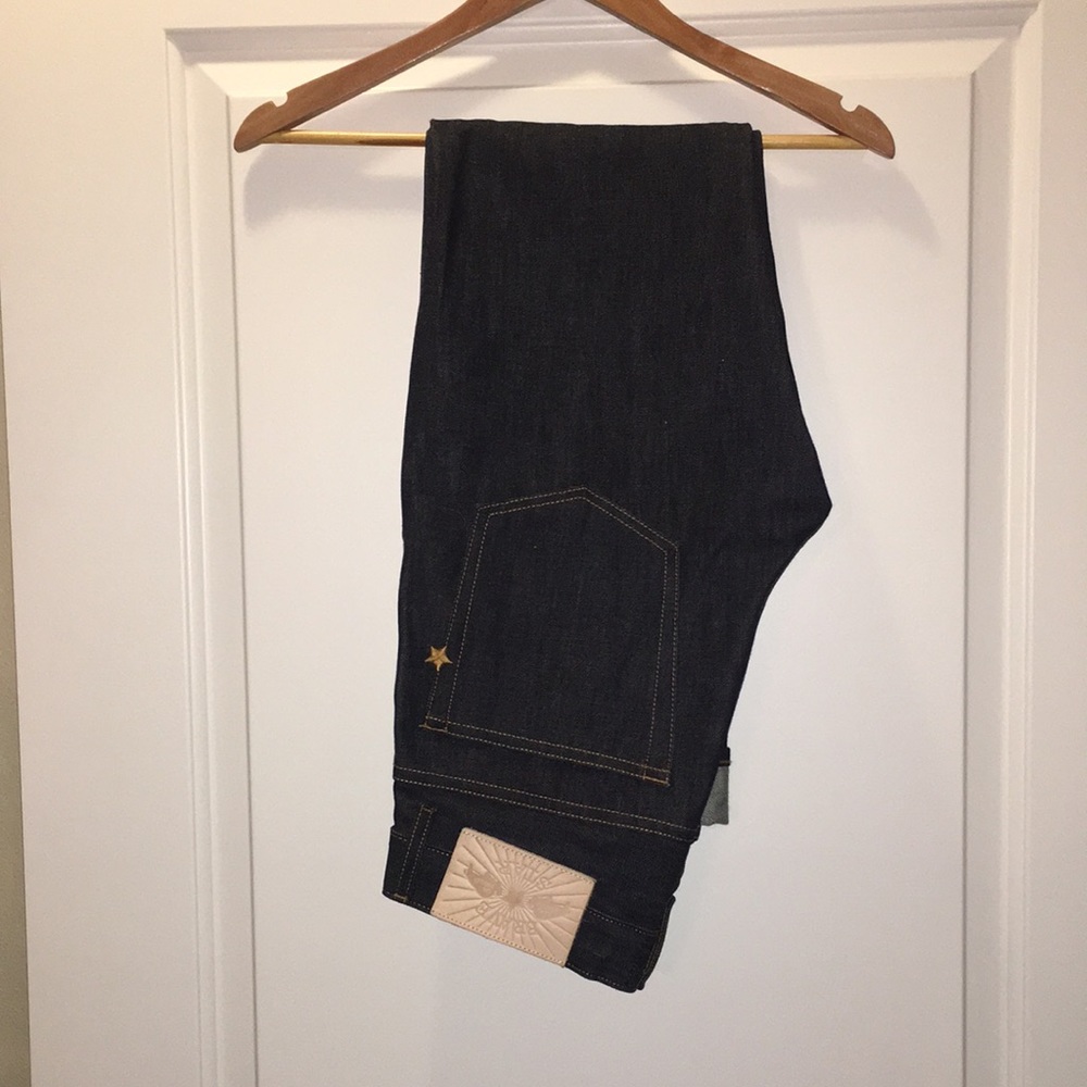 30x32 Brave Star Button Fly Jeans
